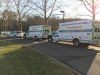 Ambulances Standing By on Memorial Drive