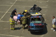 Extrication Demonstration for Police Youth Acadamy